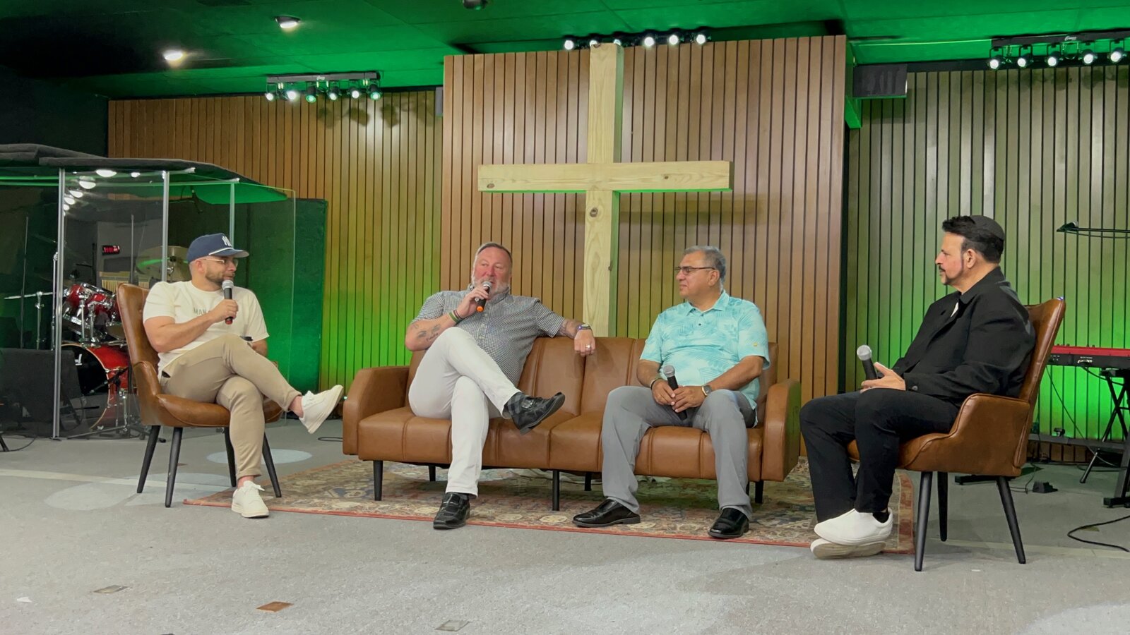 Pete Chryss on a panel discussion at Church 212