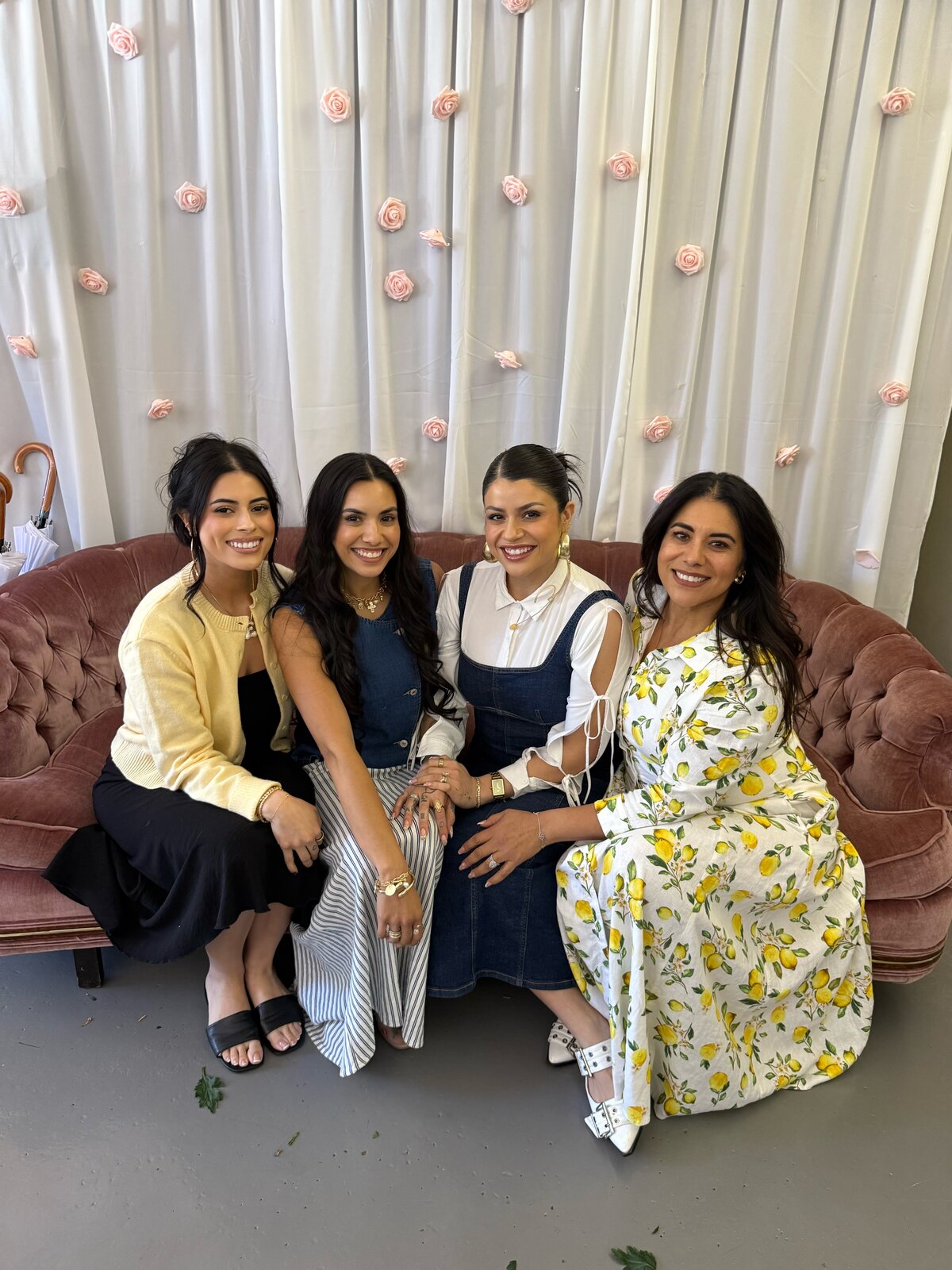 Pete Chryss's wife and daughters